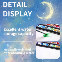Carnet d'aquarelle spirale 300 g/m² pressé à froid sans acide pour aquarelle, gouache, encre, marqueur – Idéal pour artistes, étudiants, amateurs, professionnels – Cadeau parfait