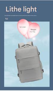 Sac à dos de sport imperméable personnalisé avec compartiment à chaussures pour les voyages et la salle de sport - Product Image 2