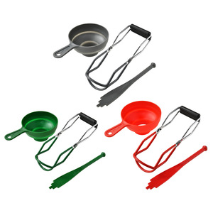 Anti Scalding Can Tongs Non Slip Can Lifter Kitchen <b>Tool</b> For Safe Handling Of Hot Cans And Jars Red Color - Product Image 3
