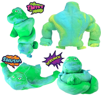 Jouet sensoriel Gorilla Monkey extensible, jouet anti-stress à presser, jeu sensoriel relaxant, jouets fidget, cadeaux promotionnels