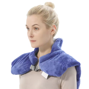 Almofada aquecedora para micro-ondas com peso aromaterapia saco de trigo aquecedor de ombro e pescoço para alívio da dor - Product Image 3