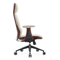 Chaise de patron de bureau chaise de jeu ergonomique en cuir pu pour ordinateur
