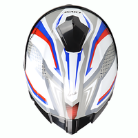 Casco Integral Blanco de ABS, Estilo Moderno, Cierre Rápido, Homologado por DOT, para Todas las Estaciones, Casco para Bicicleta, Casco para Motocicleta