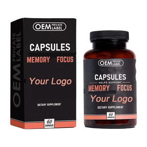 Cápsulas para el Apoyo de la Memoria y la Concentración con Empaque de Marca Privada OEM - Product Image 1