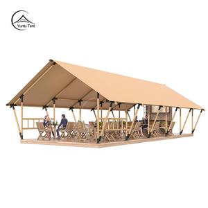 Tente safari africaine de glamping en plein air pour mariage et fête, abri de jardin pour 30 personnes qui ressemble à <span class=keywords><strong>des</strong></span> maisons - Product Image 1