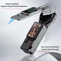 Funda Protectora Magnética de Plástico Premium con Protección de Pantalla y Lente, Anti-Caídas, para DJI OSMO Pocket 4