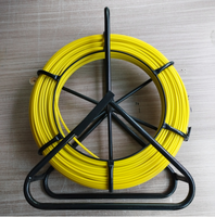 Câble de serpent de fibre 4.5mm-18mm produits de télécommunication Rodder câble de fibre optique tirant l'extracteur de câble de fibre optique Rodder de conduit