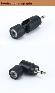 GISIH 1W <strong>Plug</strong>-<strong>in</strong> Modern Aluminum Mini LED Track <strong>Spotlight</strong> DC2.8V for Jewelry Watch Showcase Display Lighting - Product Image 2
