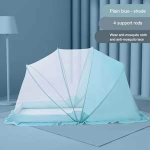 Cuna Portátil Plegable para Bebé con Mosquitero, Cunas Portátiles para Recién Nacidos, Cuna Plegable sin Fondo, Cuna Anti-Insectos con Protección Solar - Product Image 6