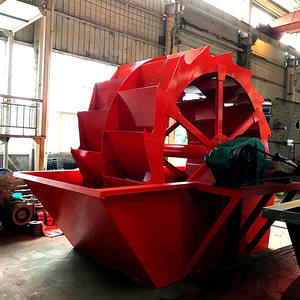 Machine de lavage de sable efficace à petite roue et godet, largement utilisée dans l'exploitation minière en carrière - Product Image 3