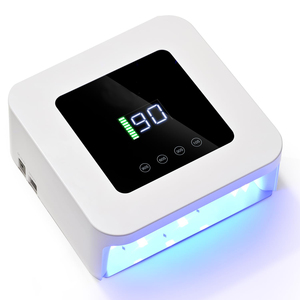 Hochwertige tragbare 48-W-UV-<span class=keywords><strong>LED</strong></span>-Nagellampe Profession eller wiederauf ladbarer kabelloser automatischer Trockner Kunststoff material für den Heimgebrauch - Product Image 1