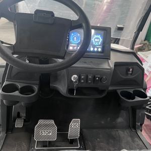 Mobil Golf Listrik 72V Baterai Lithium Tenaga Surya 6 Kursi Off Road Legal Jalan Raya - Product Image 5