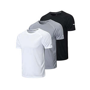 Camiseta Deportiva para Hombre, Bordada, de Secado Rápido, Transpirable, para Fitness, Running y Actividades al Aire Libre, Venta al Por Mayor - Product Image 2