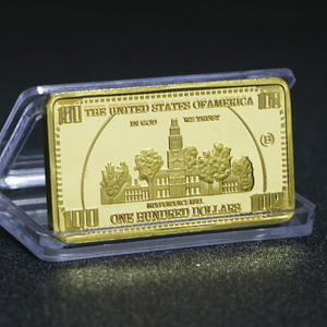 แท่งทองแท่งทองคำแท่ง100เหรียญที่ระลึกทรงสี่เหลี่ยมสำหรับเหรียญสหรัฐ - Product Image 3