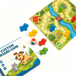 Wholesale Vietnam OEM Custom Board Game Cardboard Printed Competitive Game Mini Travel <b>Table</b> Game Manufacturer with Your Design - Product Image 5
