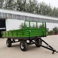 Remorque à benne basculante de haute qualité 7x14 personnalisable pour l'utilisation agricole et le transport de matériaux industriels