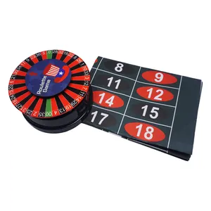 Điện xúc xắc cup Roulette bánh xe Bingo trò chơi Nga Roulette bàn xoay trò chơi với quả bóng thép