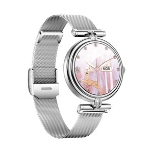 Ak62 1.09 Inch Sang Trọng Vòng Thông Minh Đồng Hồ Sức Khỏe Màn Hình Bt Điện Thoại Gọi Điện Thoại IP68 Phụ Nữ Không Thấm Nước Đồng Hồ Smartwatch Cho Phụ Nữ - Product Image 2