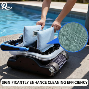 Robot nettoyeur de piscine automatique Water Crown de haute qualité pour piscines en plastique, nettoyage en profondeur, Crystal SG CR01, ensemble complet - Product Image 5