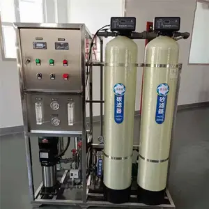 Perawatan air minum RO-500L tanaman air mineral mesin tanaman dengan harga terbalik sistem filter air osmosis