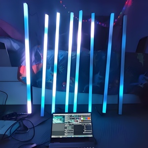 Projecteur tunnel DMX RVB, Lumières de <span class=keywords><strong>disco</strong></span>, Fabricants de lumières LED pour fêtes, Lumières de scène DMX carrées LED pour club, <span class=keywords><strong>bus</strong></span>, DJ - Product Image 3