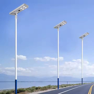 Farola Solar LED Integrada de Aluminio de 80W para Exteriores, IP65, Carcasa de Aluminio con Lente Óptica, Control Remoto, 6000K, 120. Ángulo de Haz NT90 - Product Image 2