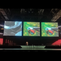 Alquiler comercial interior de alta calidad P3.91 Pantalla Led interactiva 500*500mm Gabinete Evento Pantalla Led