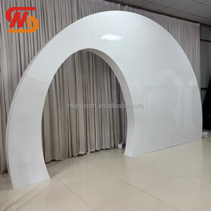 SMS Luxury New Design Large Arch <b>Stand</b> Metal <b>Backdrop</b> Flower Frame for Wedding Party Event Decoration - Product Image 2