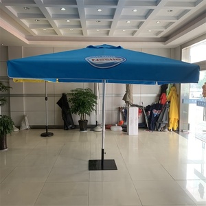 <span class=keywords><strong>Parasol</strong></span> de bar extérieur personnalisé de grande taille en RPET OEM, 3 m, 4 m, 5 m, impression personnalisée, marque - Product Image 3