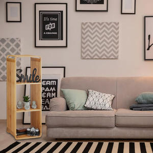 Étagère de salle de bain en bambou de style japonais minimaliste, personnalisable en gros - Product Image 6