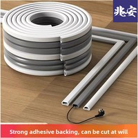 Goulotte de câblage en PVC auto-adhésive, anti-accroc, invisible, pour la décoration domestique, pour câbles réseau, souple, trapézoïdale
