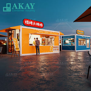 A basso costo veloce installazione pieghevole <span class=keywords><strong>casa</strong></span> contenitore 20ft chiosco caffè Bar <span class=keywords><strong>casa</strong></span> prefabbricata piccolo contenitore negozio negozio - Product Image 6
