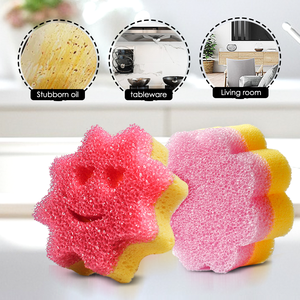Chất lượng cao mật độ cao Composite polyester sợi Sponge chà làm sạch cho nhà bếp món ăn rửa - Product Image 5