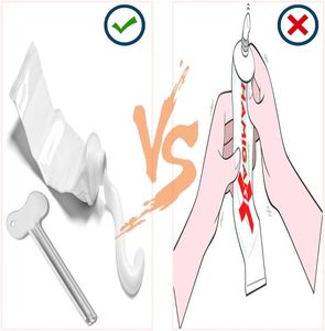 Exprimidor de Tubos de Pasta de Dientes Metálico, Portátil, Ecológico y Moderno, con Forma de Llave, Dispensador de Tinte para el Cabello, Cosméticos, Pintura al Óleo, para Baño - Product Image 6