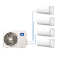 Climatiseurs commerciaux multi-split AUX, unités cassette, climatiseurs muraux multi-zones