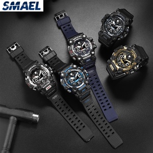 Reloj Deportivo Digital SMAEL 8078 para Hombre, Resistente al Agua 50 Bar, con Alarma, Pantalla LED y Correa de Plástico - Product Image 6