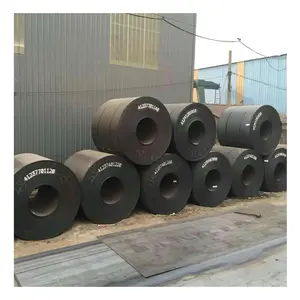 Prezzo di fabbrica astm colore rivestito carbonio ms 1.5mm 1.6mm q235b q345b laminato a caldo bobina di acciaio dolce pagamento L/C