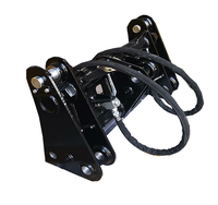 Accessoires pour chargeuse sur pneus à haute stabilité BM07, attache rapide hydraulique, coupleur rapide pour chargeuse sur pneus