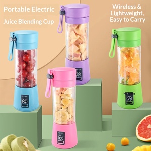 Licuadora Eléctrica USB Portátil para Jugos de Naranja Frescos, Mini Licuadora Comercial para Smoothies, Licuadoras y Exprimidores Portátiles - Product Image 6