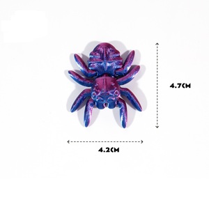 Juguete Antiestrés de Araña Articulada Impresa en 3D, Figura de Araña Multiarticulada y Móvil, Decoración de Escritorio, Regalo para Niños y Adultos, PLA - Product Image 2