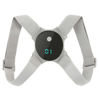 Correcteur de posture intelligent avec rappel de vibration électrique, soutien dorsal supérieur professionnel réglable