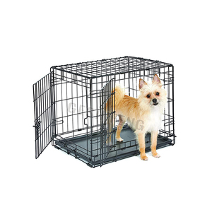 Wholesale 1pc <strong>Large</strong> Metal Iron Wire Pet Hotel Indoor <strong>Cage</strong> Black Tall <strong>Dog</strong> <strong>Cages</strong> Pet Kennel Breeding Exerc Pet <strong>Cages</strong> &amp; lion 70kg - Product Image 1