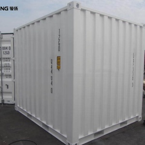 ตู้คอนเทนเนอร์ขนส่งขยะอุตสาหกรรมขนาด 10 ฟุต แบบเปิดด้านบน ผลิตจากเหล็กคอร์เทนที่ทนทาน - Product Image 2