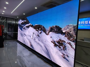 จอแสดงผล LED สำหรับภายในอาคาร P1.53 ผนังวิดีโอ LED ขนาด 0.96x1.92 ม. โครงอะลูมิเนียมหล่อขึ้นรูป จอ LED โฆษณาแบบพับได้ แผง LED GOB - Product Image 3