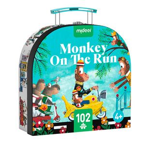 Rompecabezas <span class=keywords><strong>MIDEER</strong></span> MD3270 en Caja de Regalo - Mono en Fuga, Juego de Rompecabezas Educativo - Product Image 1