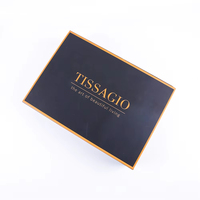 Boîte cadeau magnétique pliable avec logo personnalisé, emballage de luxe pour chaussures et vêtements, grand format, en carton