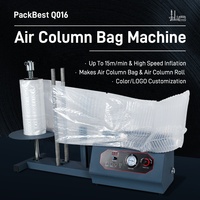 Machine de remplissage de coussins d'air pour sacs à colonnes d'air, pour la protection des bouteilles de vin