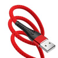 Cable de Carga Rápida 3A de Nailon de Alta Calidad al por Mayor, Cable de Datos Micro USB para Teléfono Móvil, para Banco de Energía, para iPhone 18 17 Samsung S26