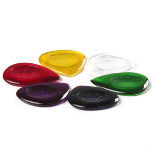 100 pz. Plettri per Basso e Chitarra Trasparenti Grandi e Resistenti 1.0/2.0/3.0 mm in Metallo con Scatola Custodia e Metronomo - Product Image 2