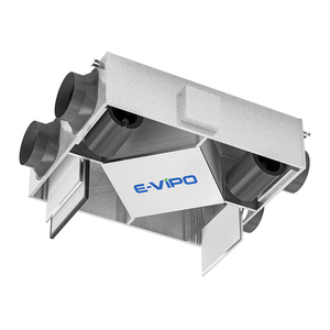 Système de ventilation E-VIPO ERV, unité de récupération <span class=keywords><strong>d</strong></span>'énergie rectangulaire, ventilateur à haute efficacité, HRV MVHR <span class=keywords><strong>VMC</strong></span>, <span class=keywords><strong>purificateur</strong></span> <span class=keywords><strong>d</strong></span>'<span class=keywords><strong>air</strong></span> à double flux - Product Image 4